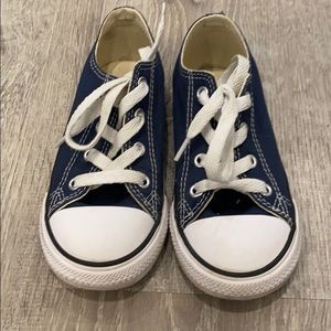Toddler Navy Converse Size 9